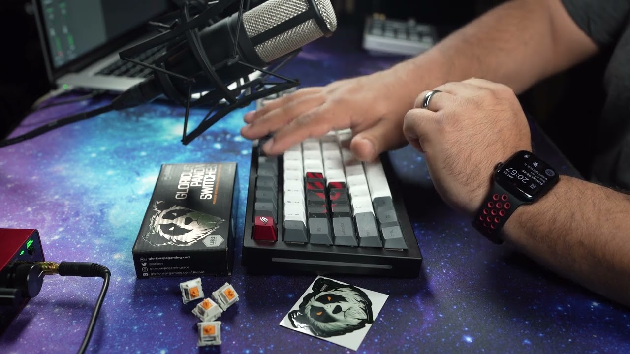 Glorious GMMK Pro with Number Pad - sound test