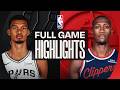 SPURS at CLIPPERS | FULL GAME HIGHLIGHTS | March 16, 2026