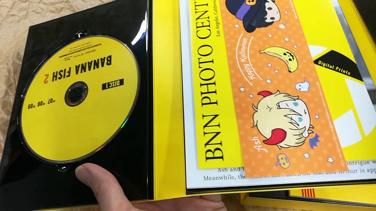 Unboxing] Banana Fish Blu-ray Disc Box 2 [Limited Release] - YouTube