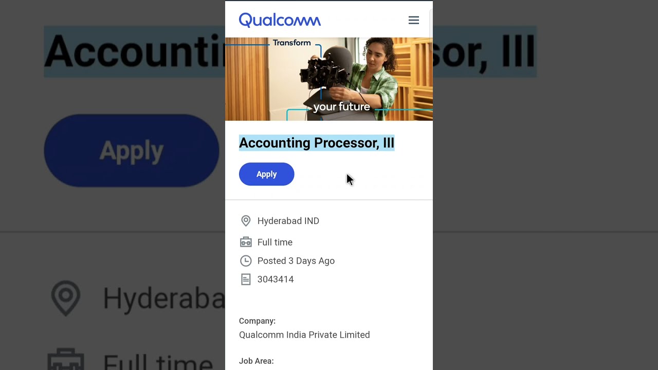 Qualcomm Recruitment 2022 | Package ₹5 Lakhs | Freshers Eligible | Latest Jobs 2022 
