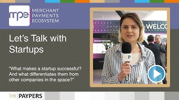 MPE 2023 – video interview with startups on what makes them successful