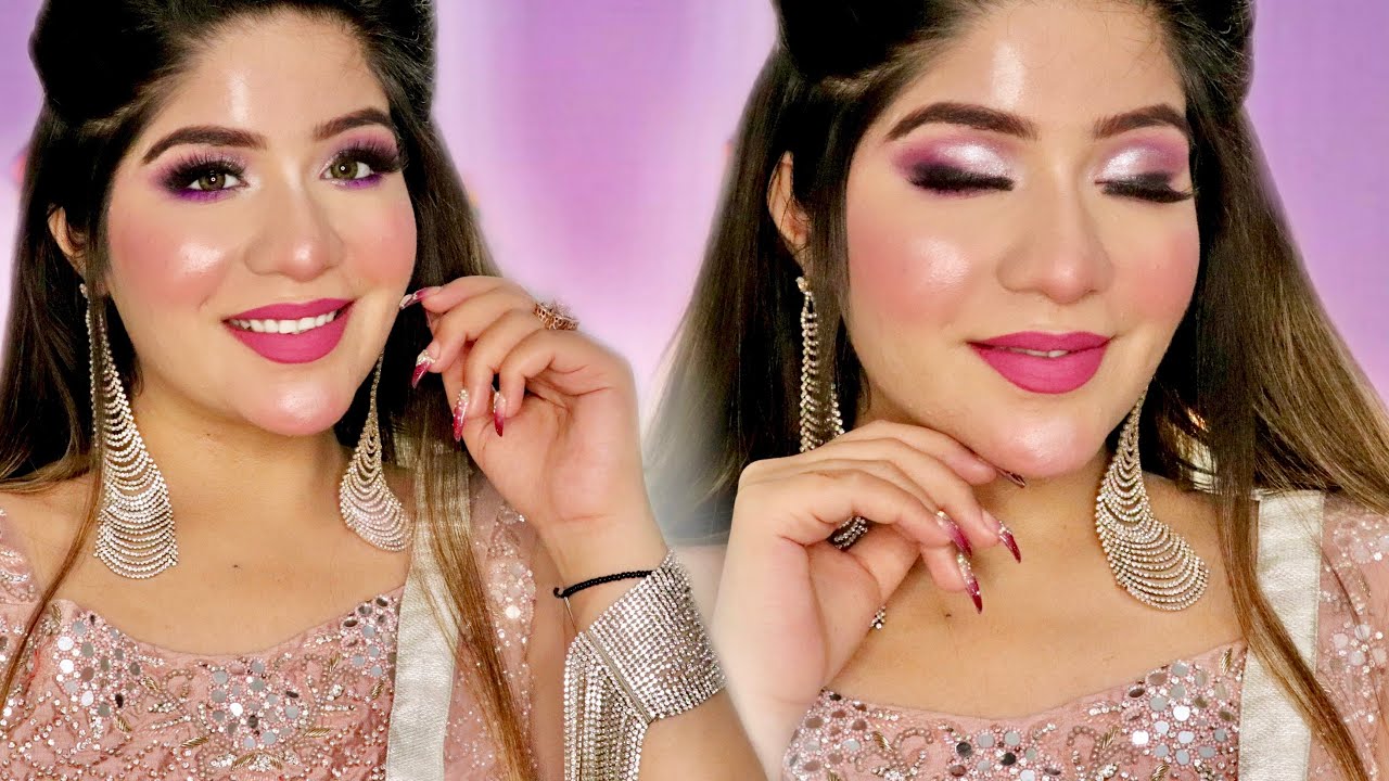 Glossy & Glowy Karwa chauth Makeup Tutorial | Pilgrim Giveaway