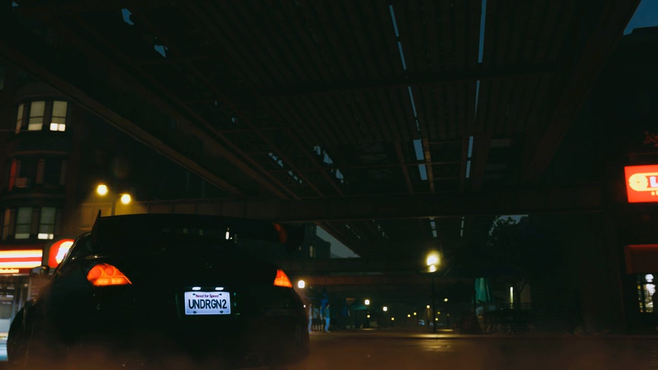 It's 3AM. You driving Rachel's 350'z.