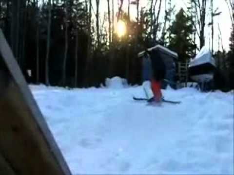 Backyard Ski Session