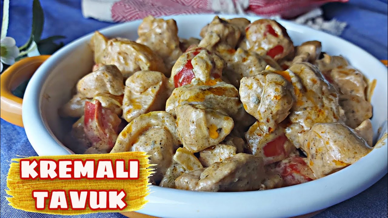 KREMALI TAVUK YEMEĞİ???? GÖĞÜS SOTE NASIL YAPILIR ???? NEFİS ANA YEMEK TARİFİ ✅ CHICKEN CREAM SAUTE RECIPE