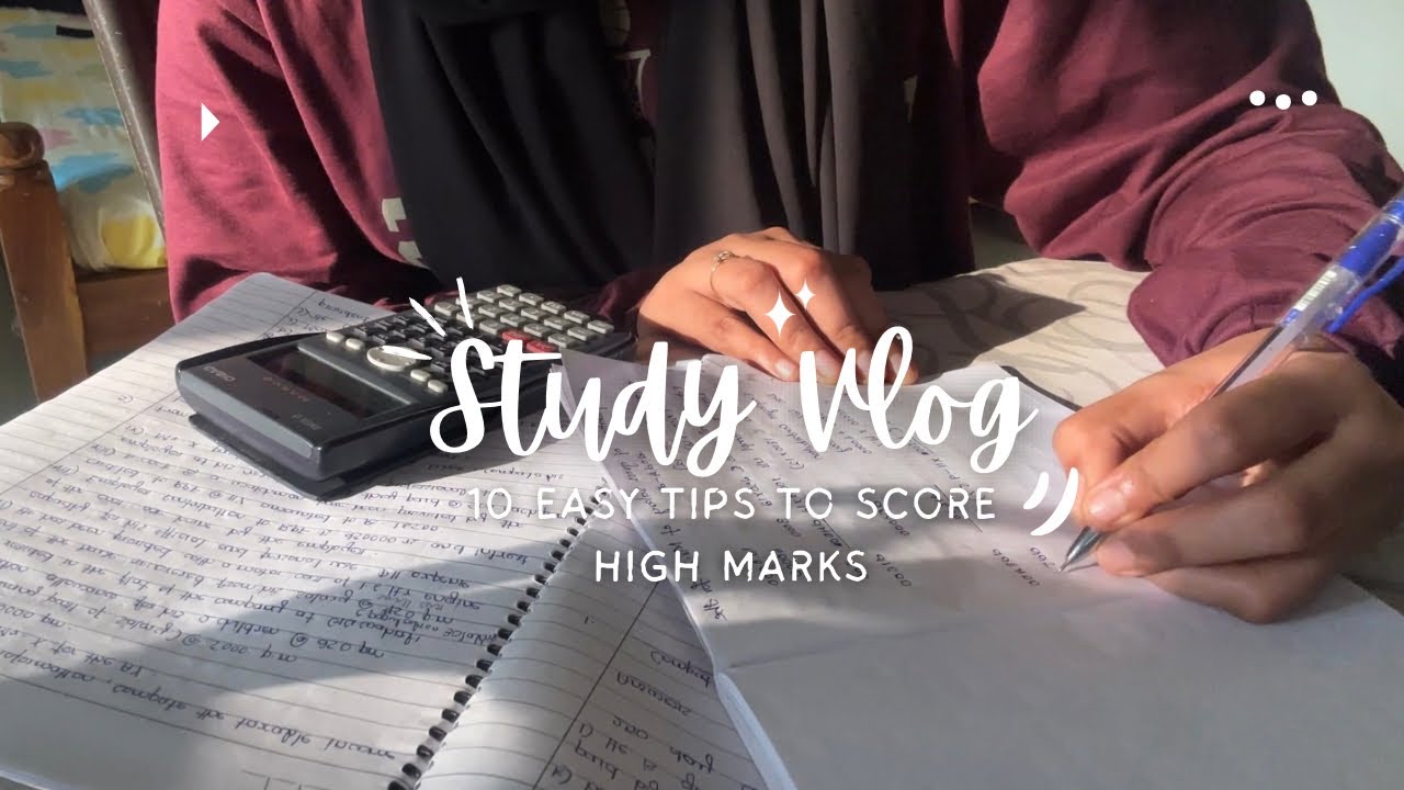 Study Routine 📚 (Requested Video) A simple vlog including study tips ...