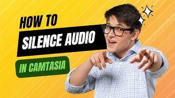 How To SILENCE Audio in Camtasia
