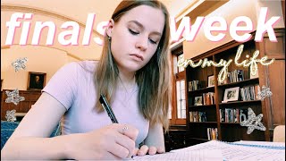 Finals Week In My Life Mount Holyoke College // LOTS of Studying and Being Festive!