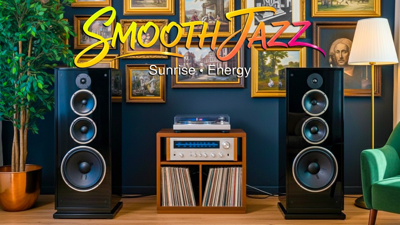 Smooth Jazz Sunrise – Soft Saxophone & Uplifting Grooves