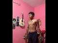 ROAD TO BAKI HANMA BODY. #roadto100k #bakihanma #animephysique #transformation #homeworkout #baki