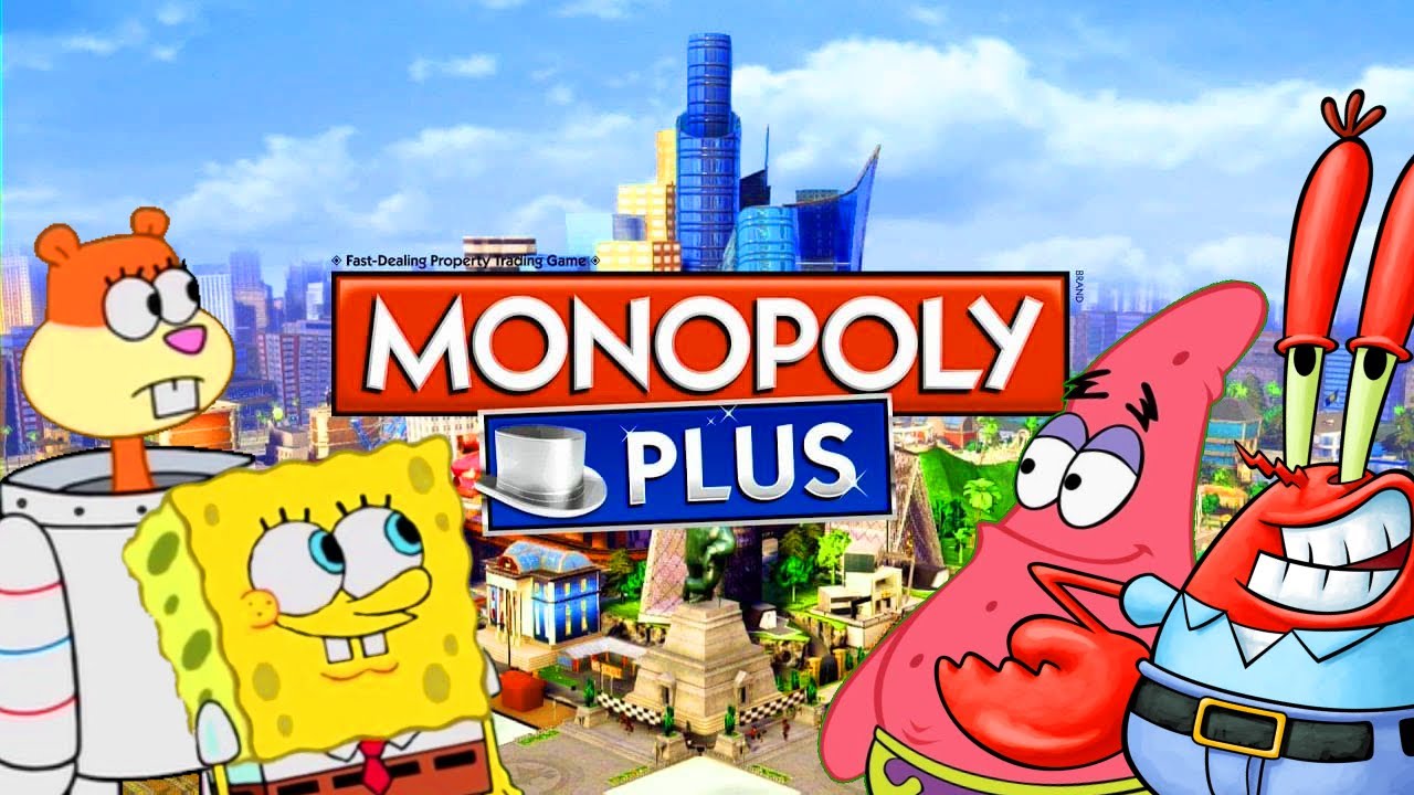 Губка Боб играет в Монополию (Полное видео)