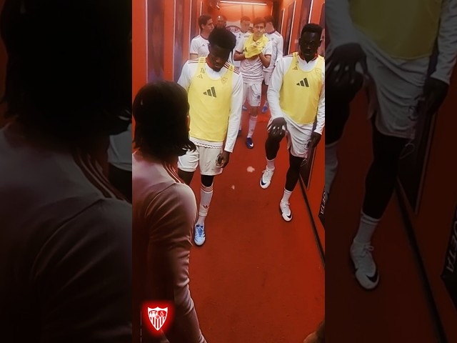 🗣️😍 “Unión y compromiso” #sevillafc #laligahighlights #futbol #shorts