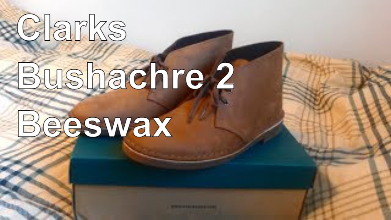 patrocinador Apretar Dificil Clarks Bushacre 2 Beeswax Leather Chukka Boots Review - YouTube