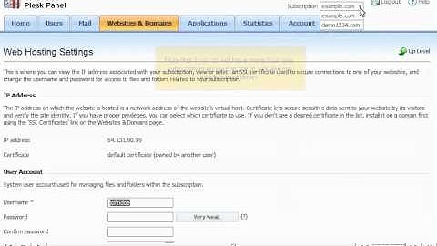 How to change a subscription