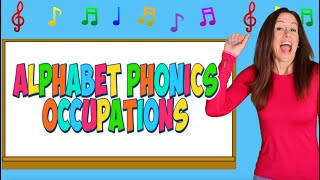 Learn Phonics Song Alphabet Occupations for Children by Patty Shukla | Learn to Read | Sign Language
