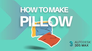 3dsMax Tutorial with Architect Majida - HOW TO CREATE PILLOW IN 3DSMAX