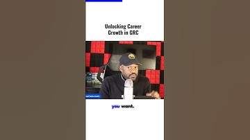 Unlocking Career Growth in GRC #convocourses #cybersecurity