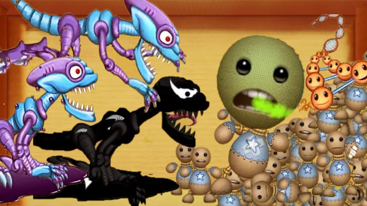 Scary Black Aliens vs 999 Baby Buddy Born | Kick The Buddy