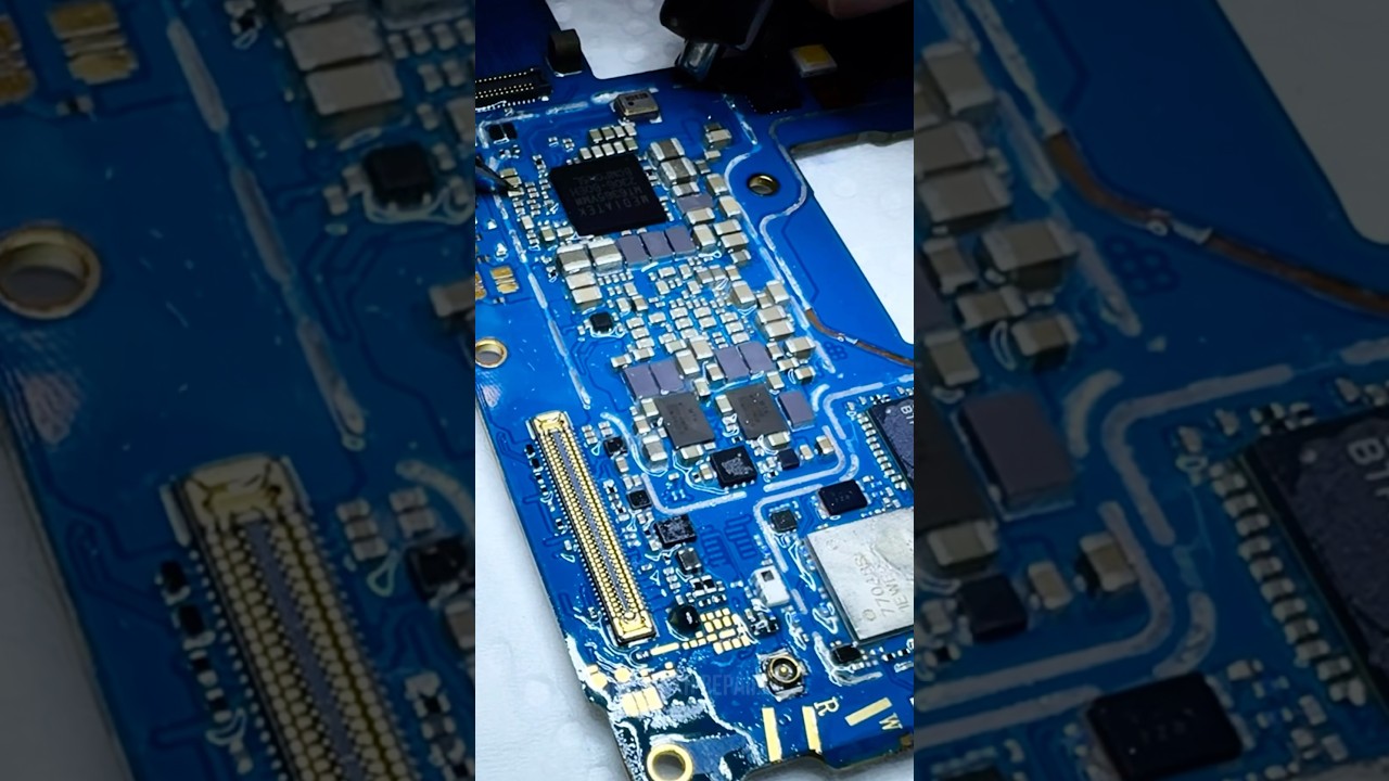 История ремонта Samsung A34, который перестал включаться после падения 