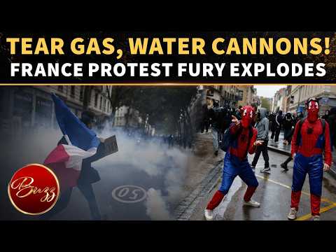 Macron's France On The Edge Again As Fresh Protests Engulf Cities; Tear Gas Hurled In Lyon, Nantes