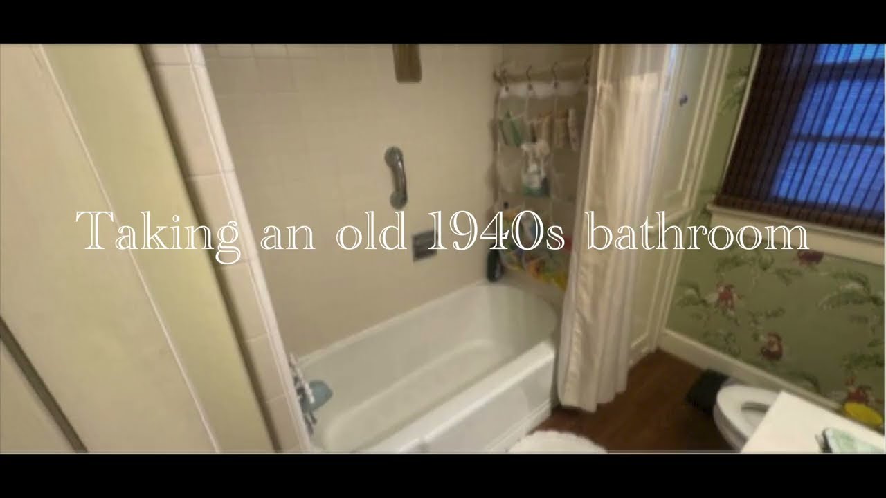 1940s bathroom remodel