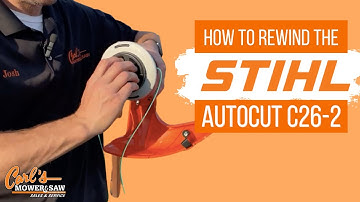 How to Rewind the Stihl AutoCut C26-2