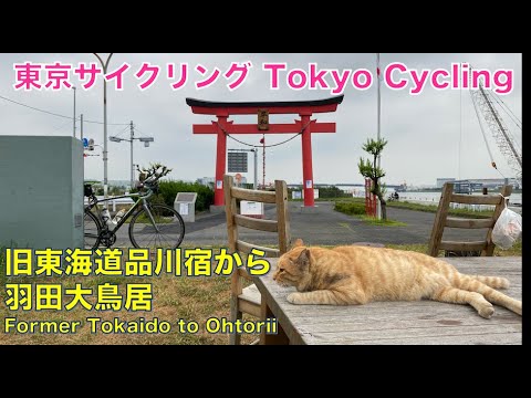 【ロードバイク】東京サイクリング：旧東海道品川宿から羽田大鳥居【ポタリング 】Tokyo Cycling Shinagawa to Haneda Otorii