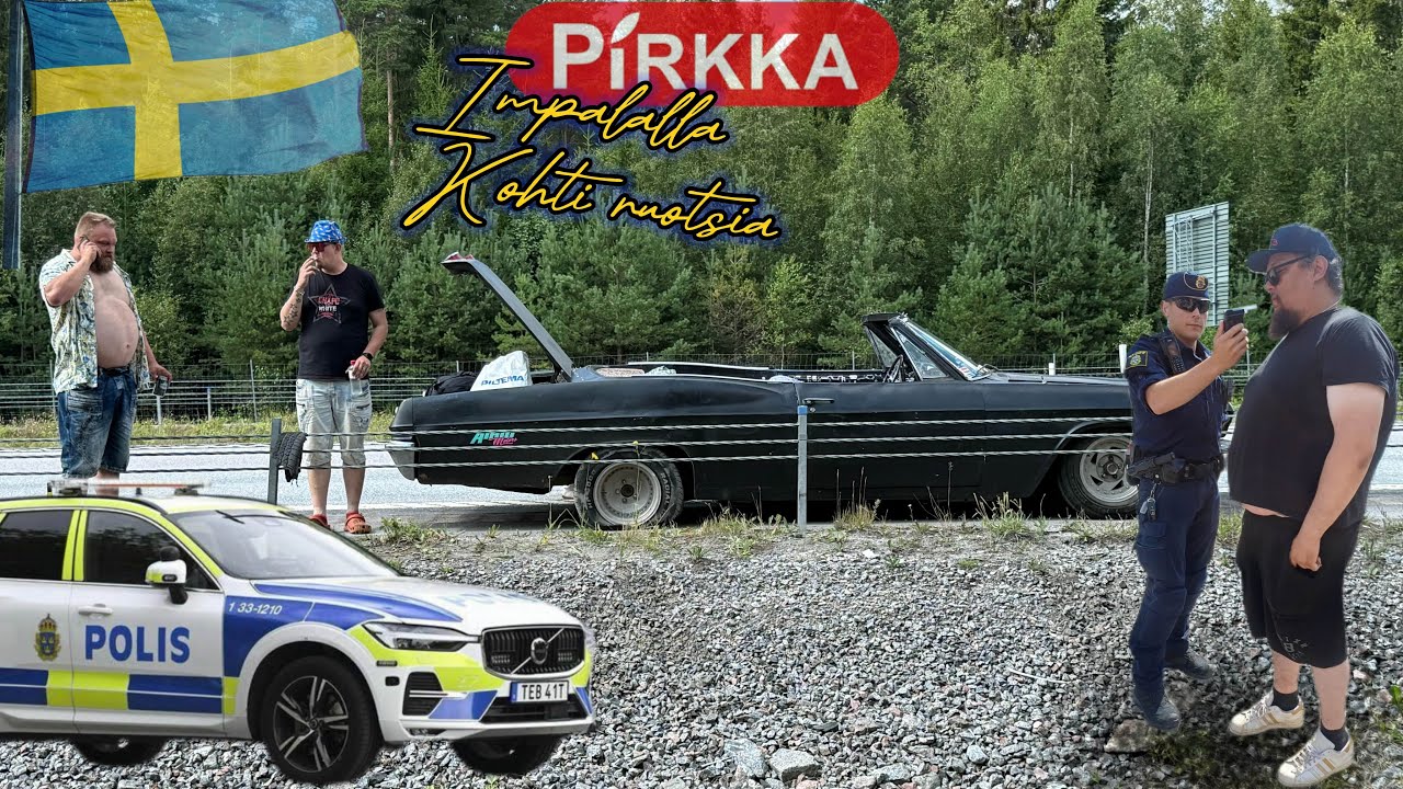 Pirkka impalalla kohti ruotsia || ccw25 pt1