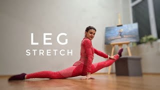 Leg Stretch. 15 min stretching routine