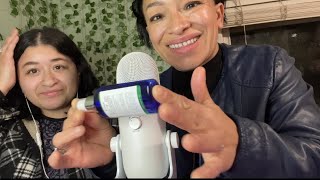 mom tries asmr for the first time