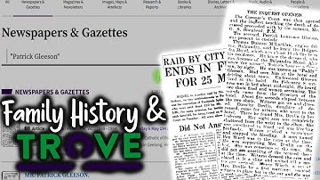 TROVE & FAMILY HISTORY | August 2020