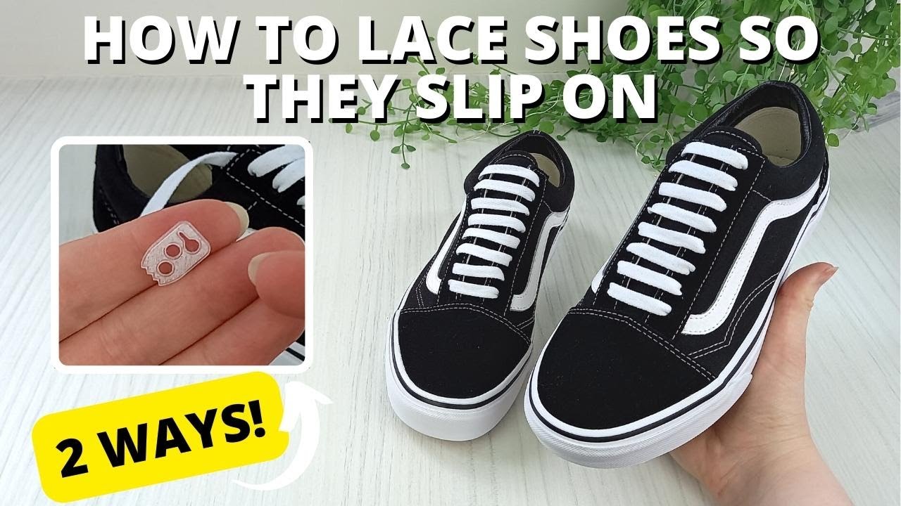 No Tie Laces - How They Work