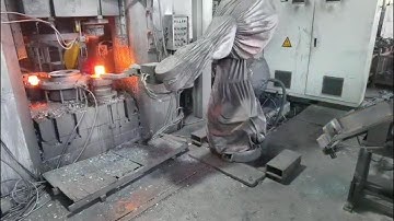 Flanges Forging Automation Line Automatic Die Forging Lubrication System