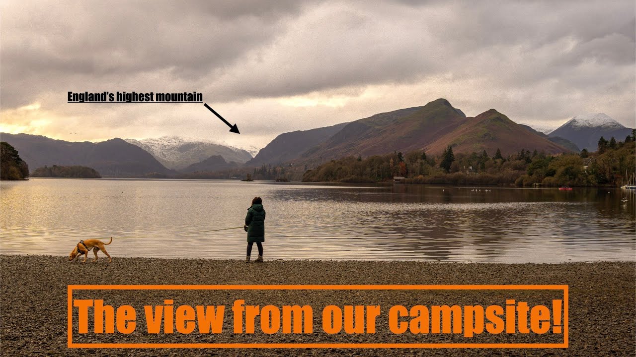 Кемпинг Кесвик на озере Дервент