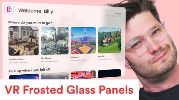 How to Create Frosted Glass Panels and Objects