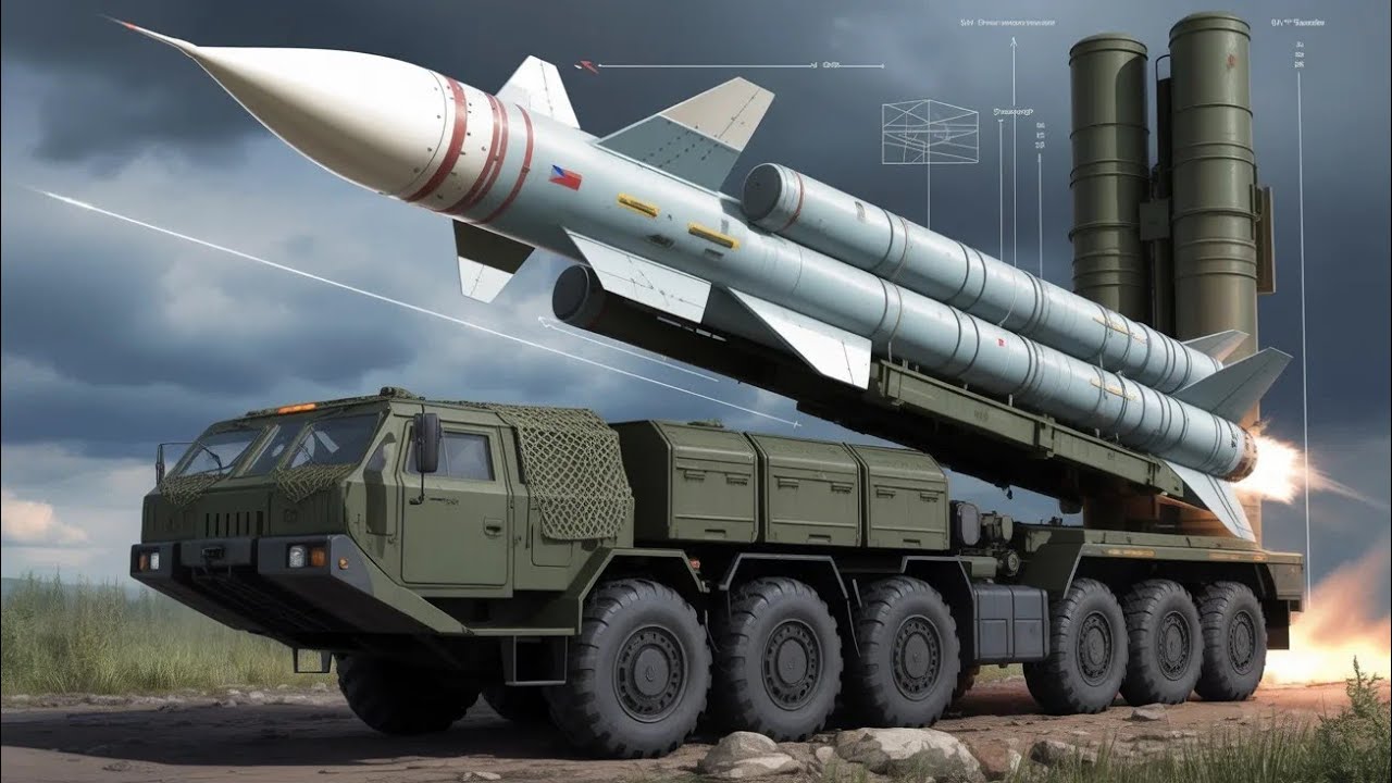 Искусственная версия ЗУР 9М96 комплекса С-350 образца 2026 года