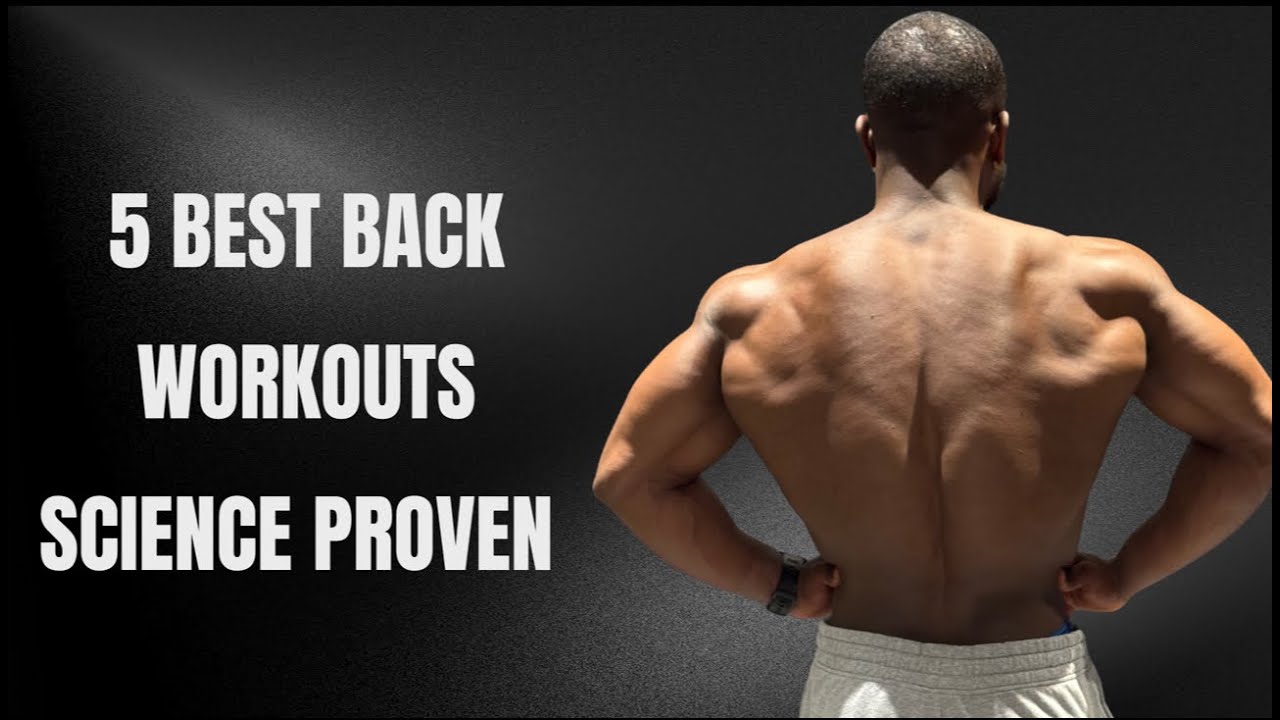 5 Best Back workouts SCIENCE PROVEN - YouTube