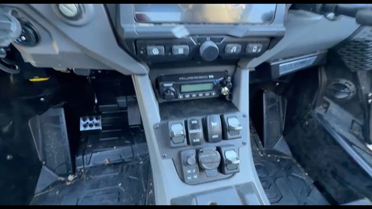 RuggedRadios on a 2026 Pro R with lower switch panel - YouTube