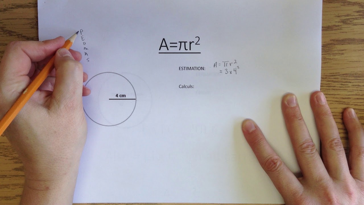 Comment Calcule T On L Aire D Un Cercle