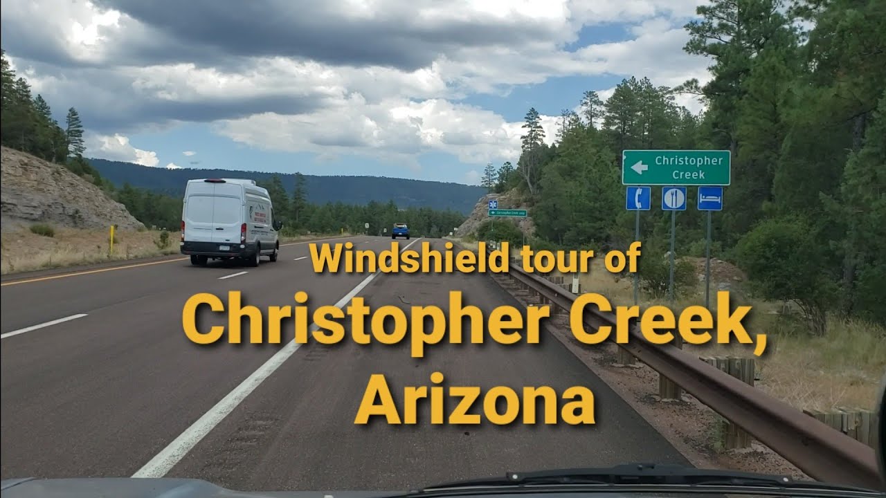 A short windshield tour of Christopher Creek, Arizona.