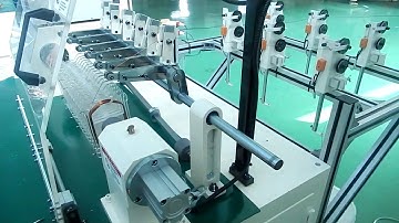 CNC controlled stator coil wire winder