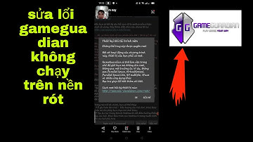 sửa lỗi gameguadian không chạy trên nền rót