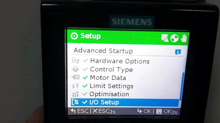 Siemens  VFD G120X Analouge DIP SWITCH