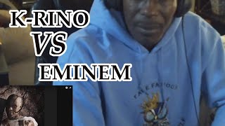 Face Famous Reactions: EMINEM  (Rap God) vs K-RINO (Zero Gravity)