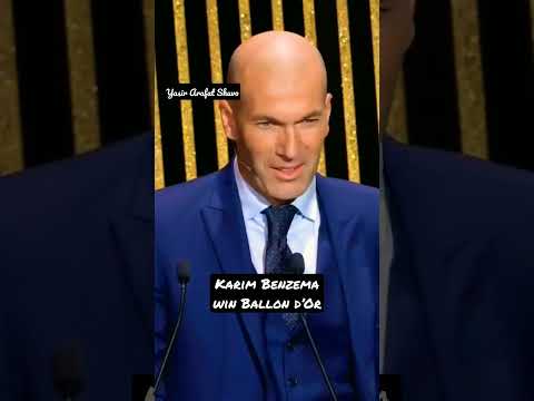 Karim Benzema win Ballon d’Or 2022 | Real Madrid | FIFA | Ronaldo | Messi | Naymer | World Cup