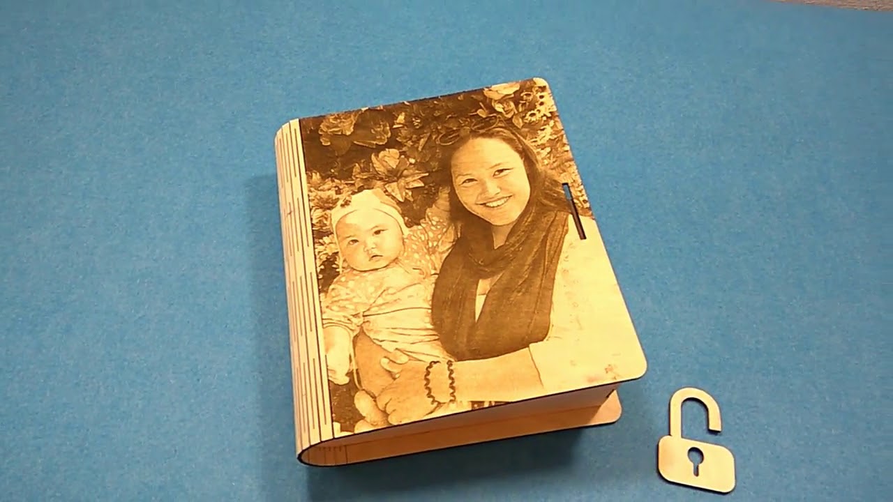 Гравировка фото на дереве