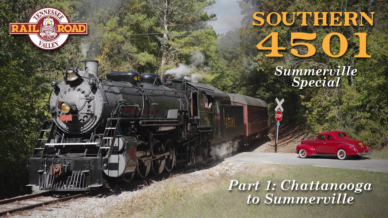 Southern Railway 4501 on the TVRM Summerville Special - Part 1 - 10/19-20/2024