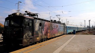 Fast Train 3602 'Seagull' Arriving At Sofia Central | LE5100 46 234 Nasimo | October 2021