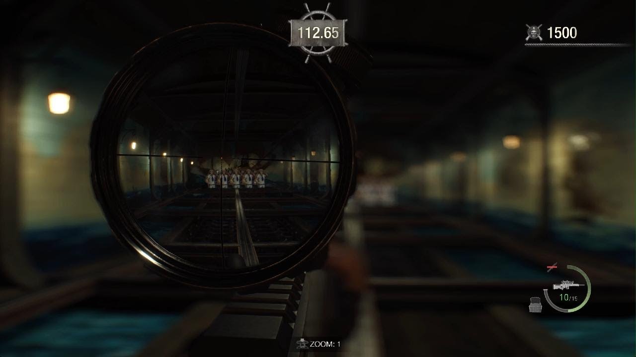 Resident Evil 4 Shooting Range 4-C S Rank All Skulls