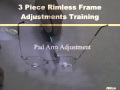 Hilco 3-Piece Rimless Eyewear Frame Adjustments